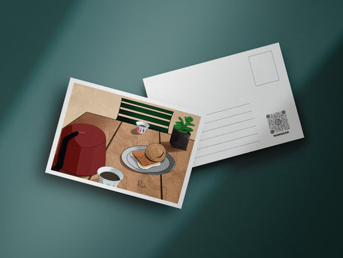 Coffee Postcard